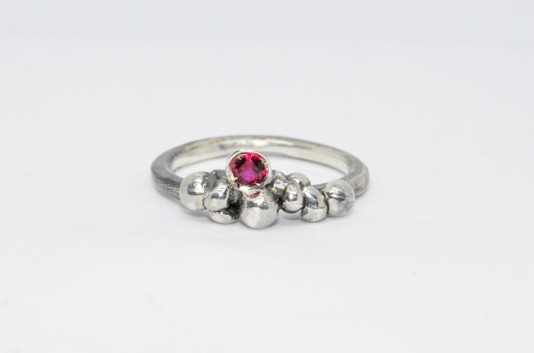 Anello Palline | Molsaiwona Gioielli Artigianali