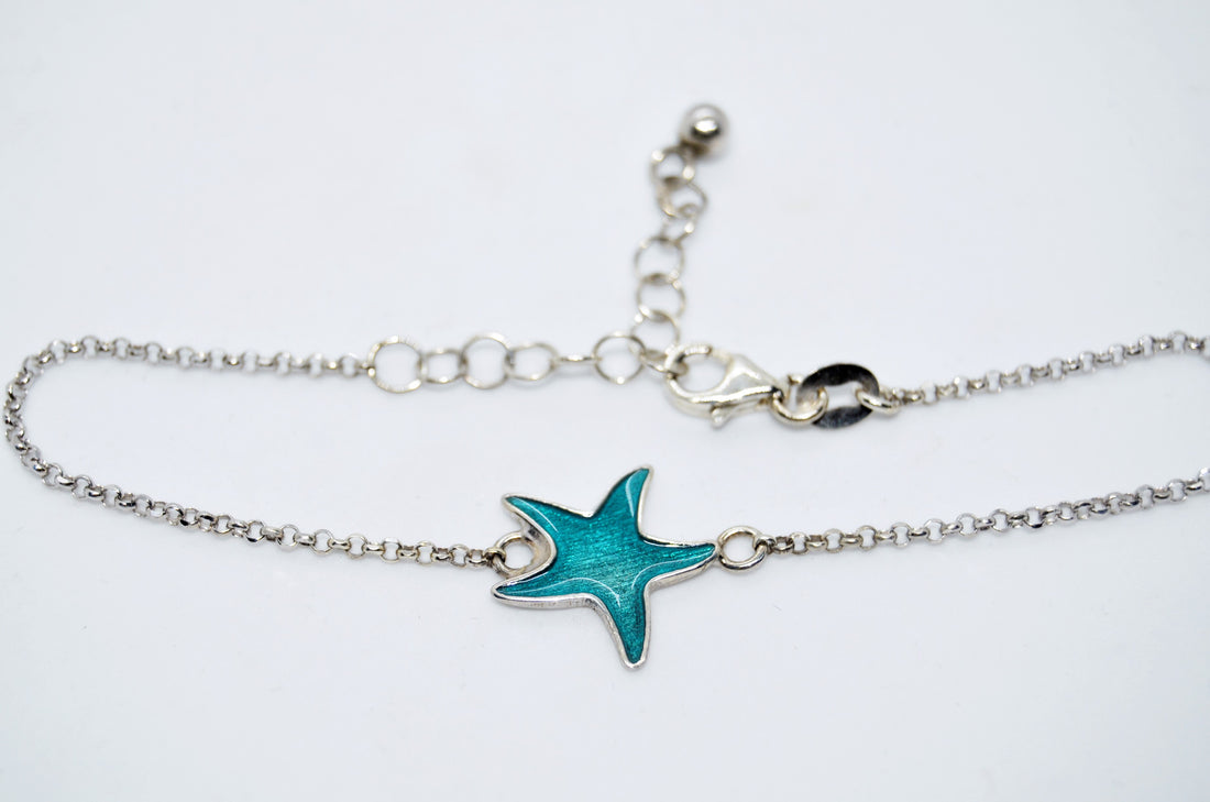 Braccialetto Stella Marina Blu